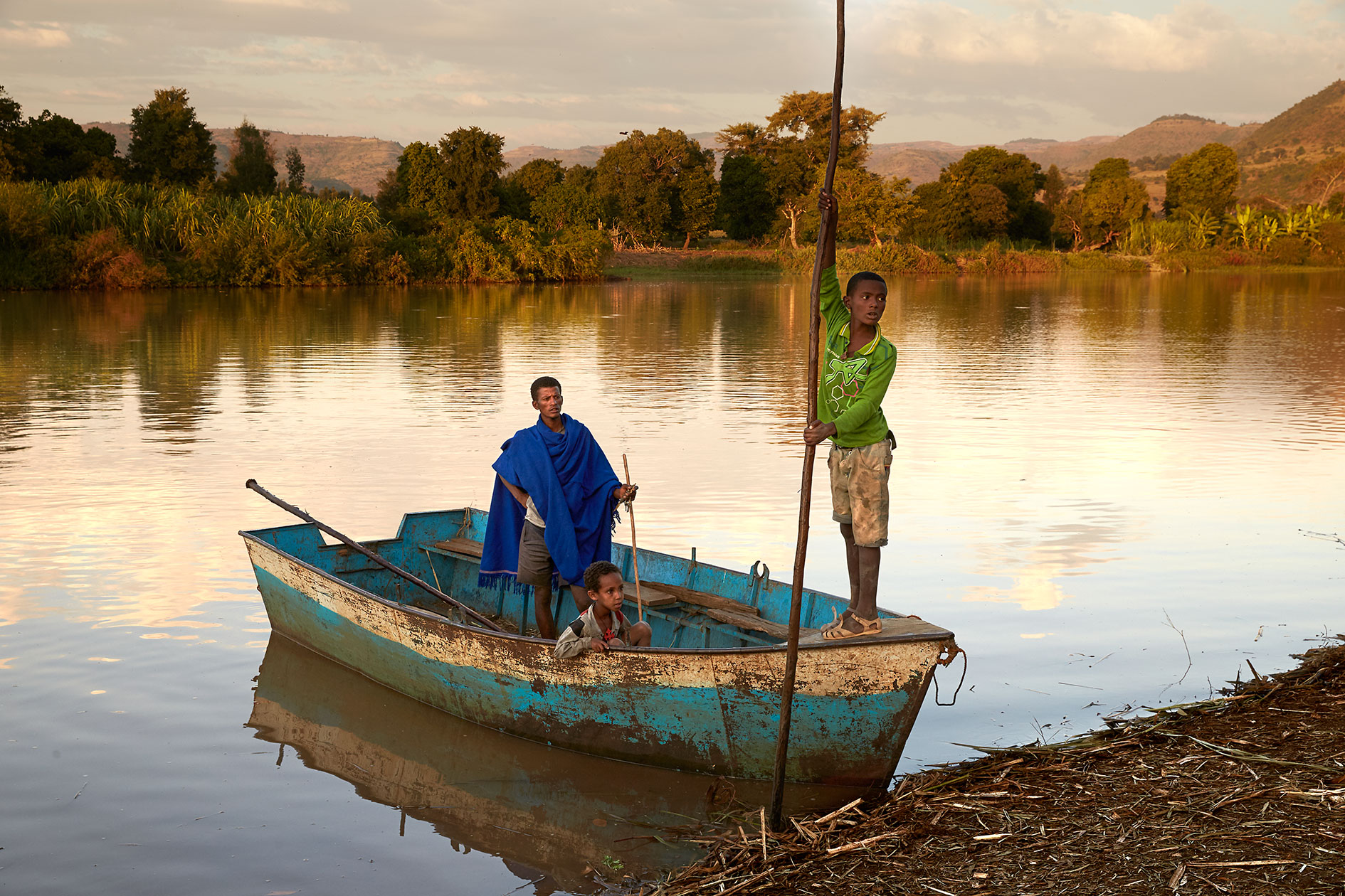 Barquers del Nil Blau