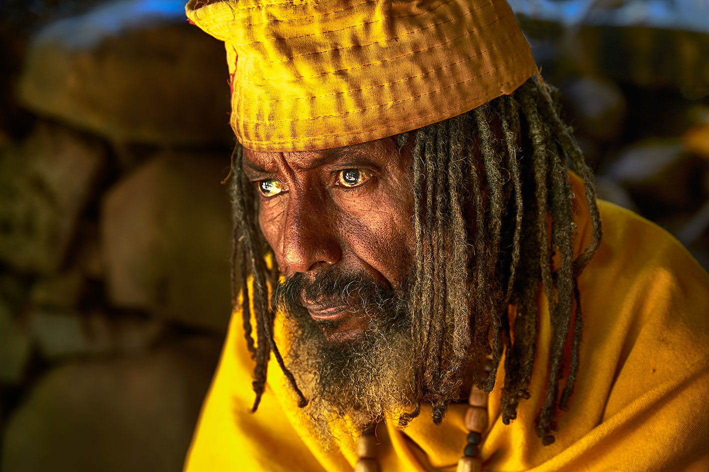 Monjo lllac Tana enfoc