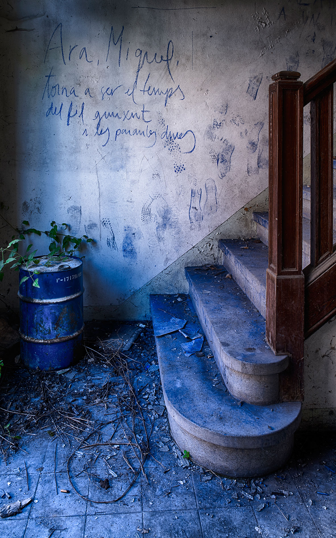 La Blava escales poema